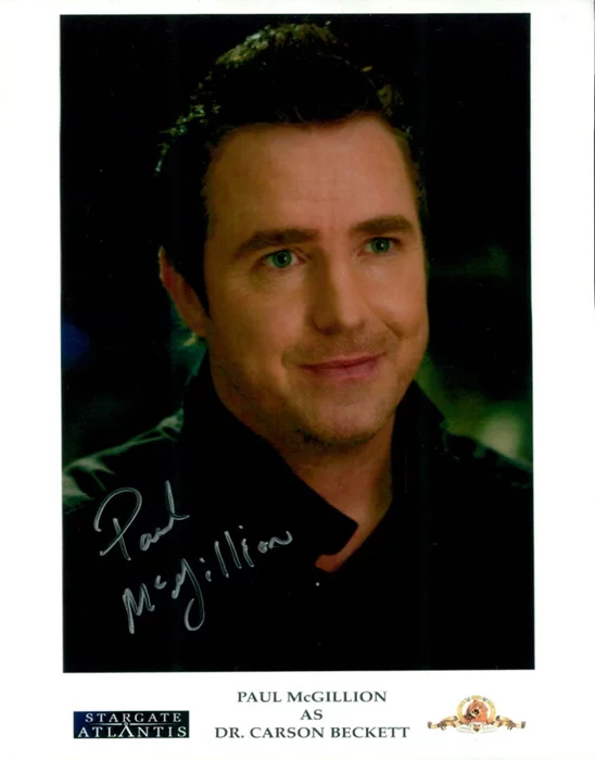 Paul McGillion autograph