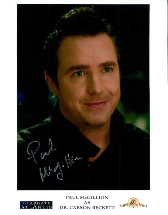 Paul McGillion autograph