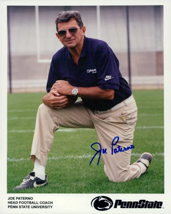 Joe Paterno autograph
