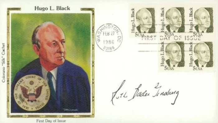 Ruth Bader Ginsburg autograph