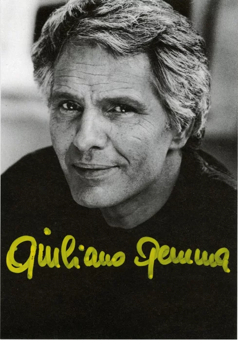 Giuliano Gemma autograph