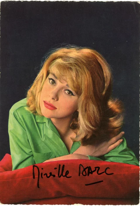 Mireille Darc autograph