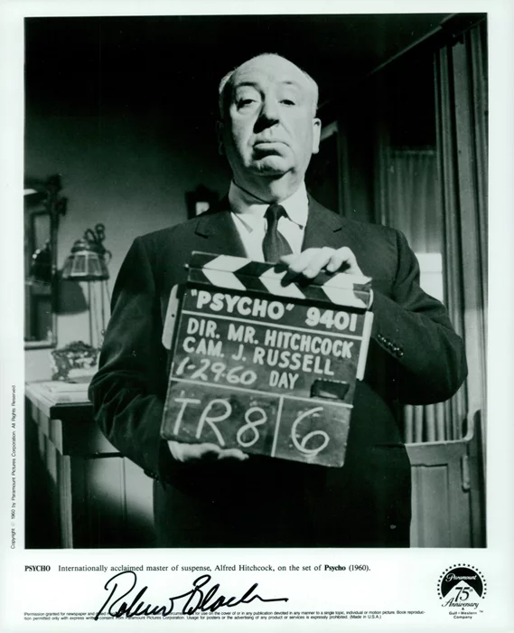 Robert Bloch autograph