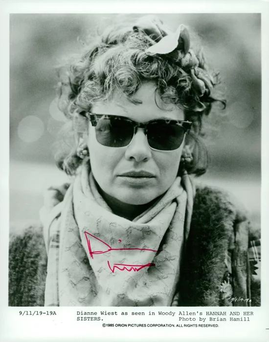 Dianne Wiest autograph