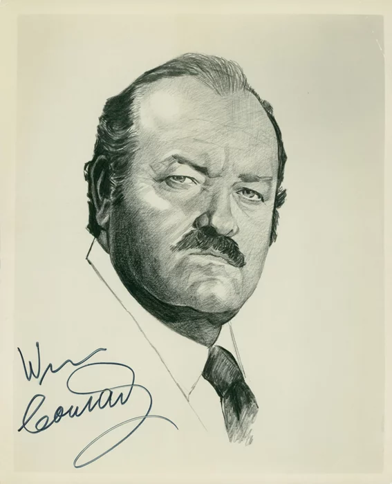 William Conrad autograph