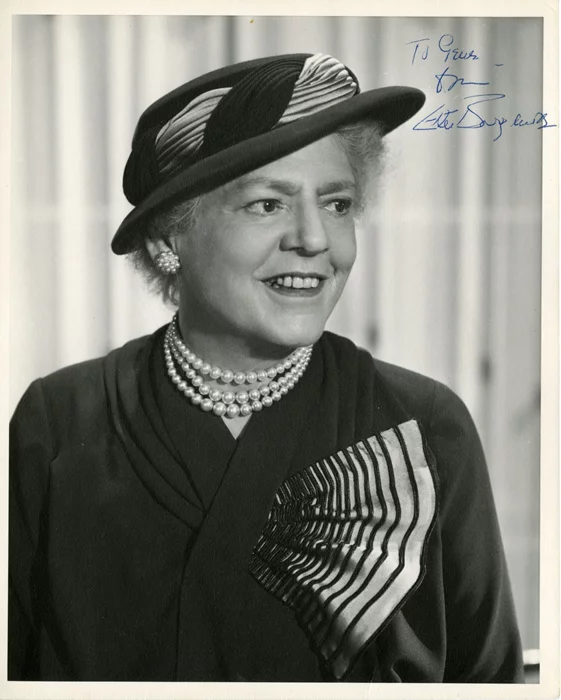 Ethel Barrymore autograph