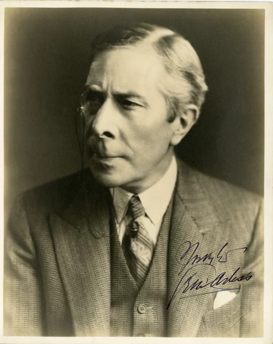 George Arliss autograph