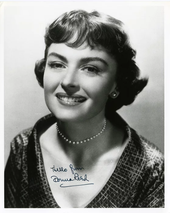 Donna Reed autograph