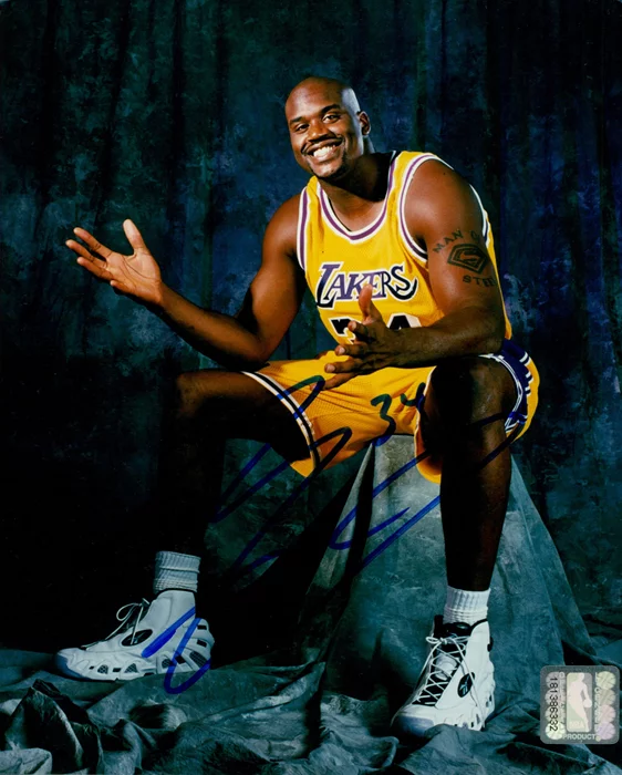 Shaquille O'Neal autograph