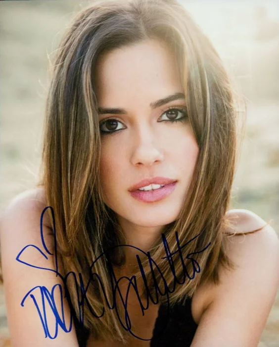Torrey DeVitto autograph