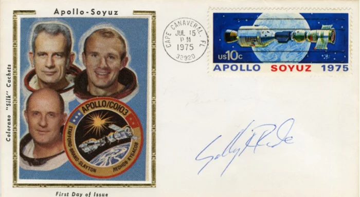 Sally Ride autograph