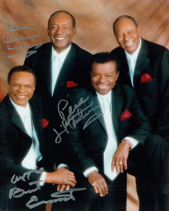 Little Anthony and The Imperials autograph