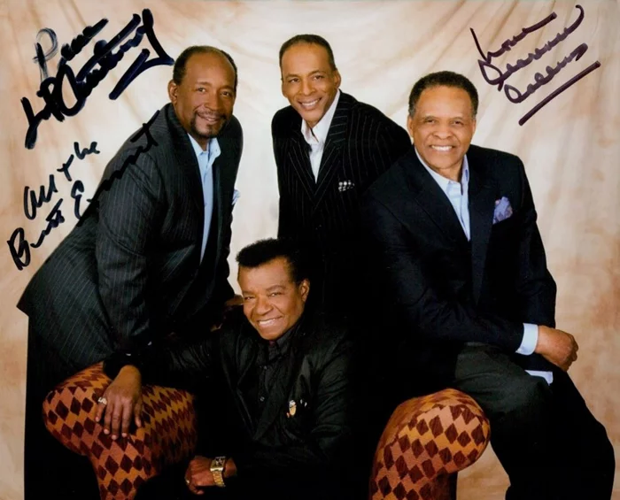 Little Anthony and The Imperials autograph