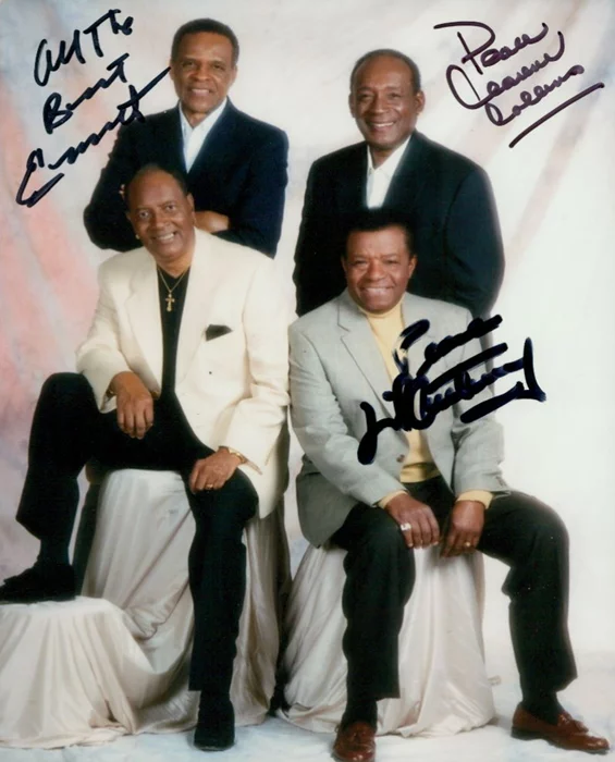 Little Anthony and The Imperials autograph