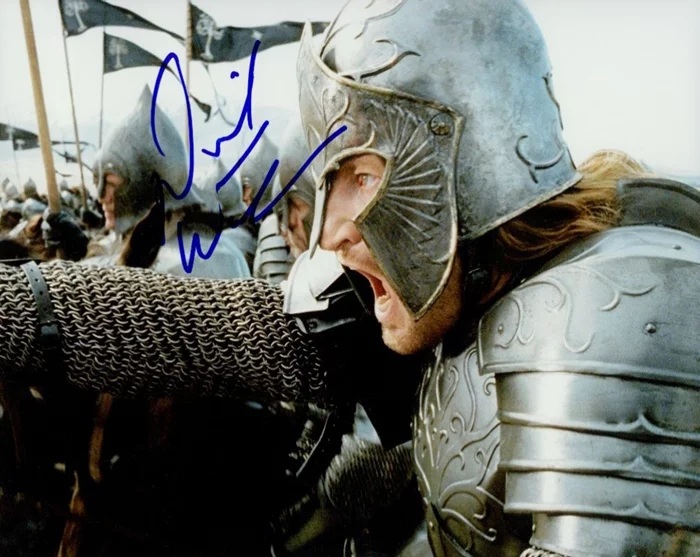 David Wenham autograph