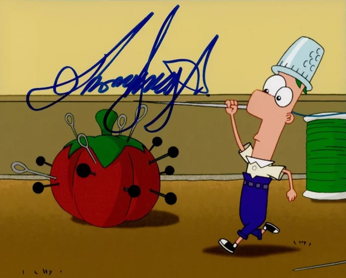Thomas Sangster autograph