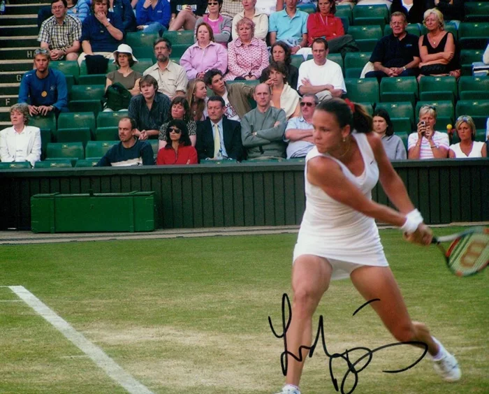 Lindsay Davenport autograph