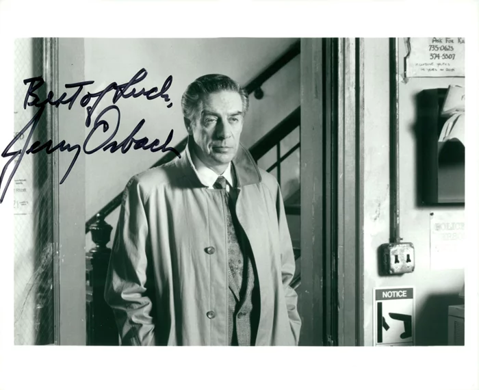 Jerry Orbach autograph