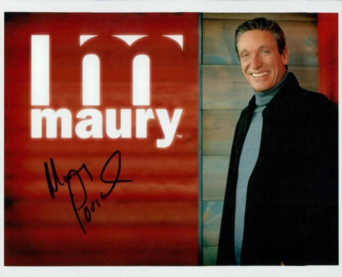 Maury Povich autograph