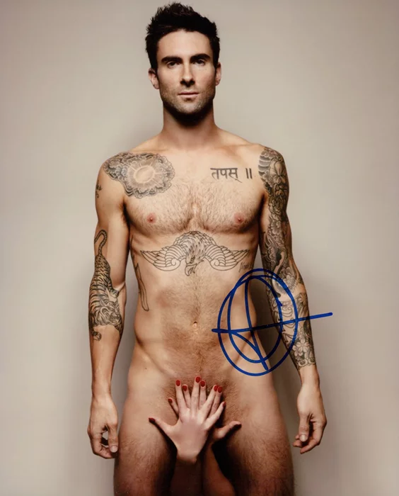 Adam Levine autograph