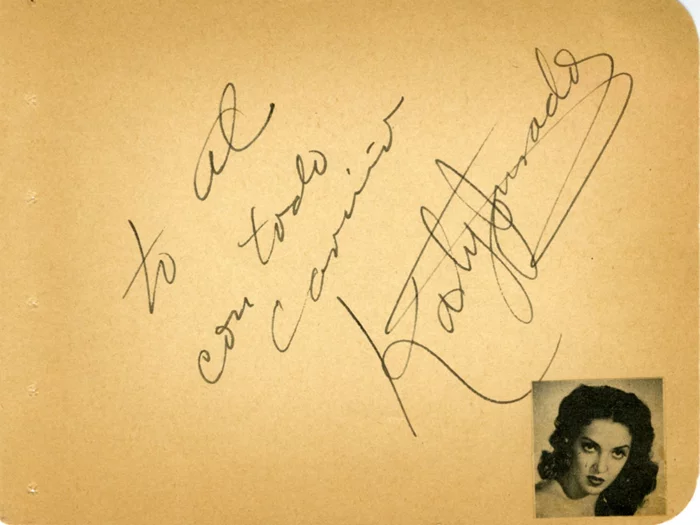Katy Jurado autograph
