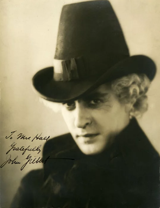 John Gilbert autograph