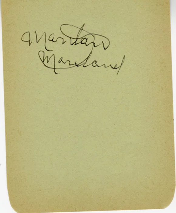 Mantan Moreland autograph