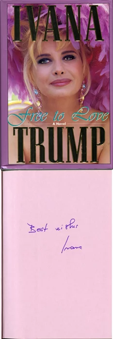 Ivana Trump autograph