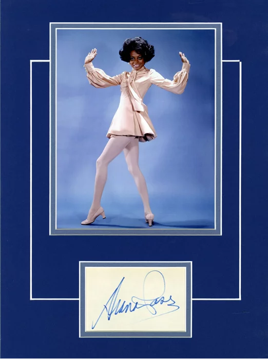 Diana Ross autograph