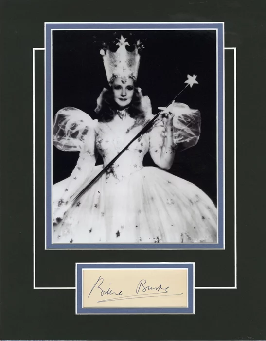 Billie Burke autograph