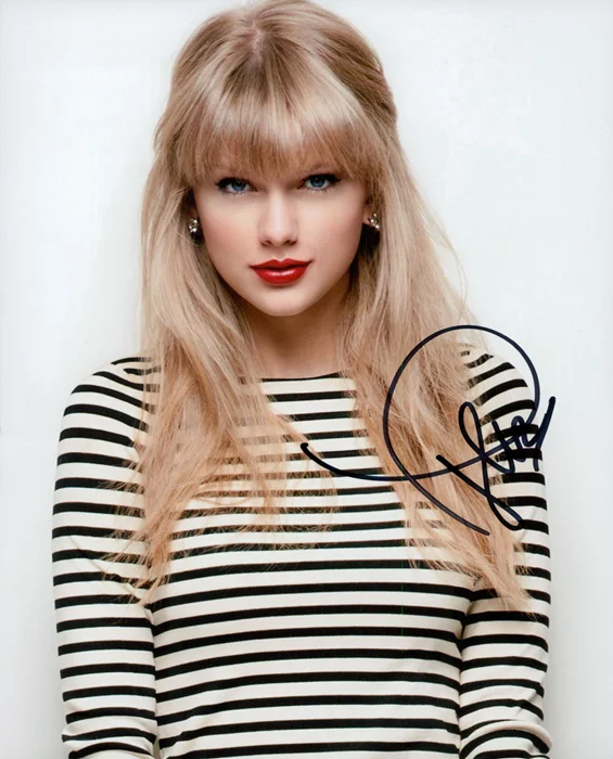Taylor Swift autograph
