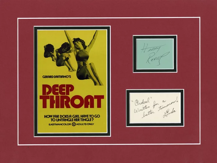 Deep Throat autograph