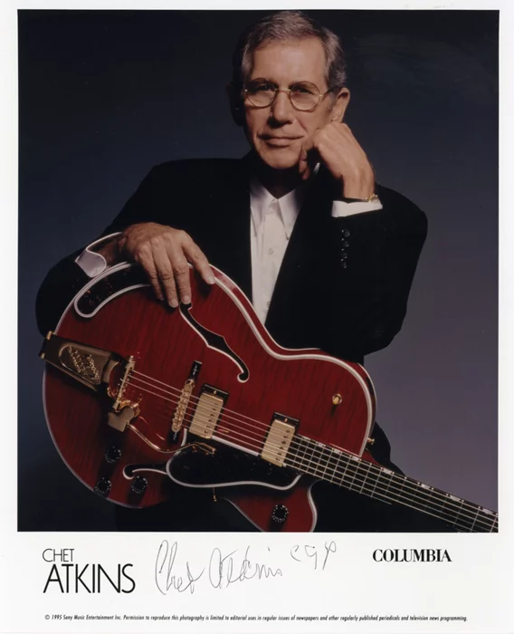 Chet Atkins autograph