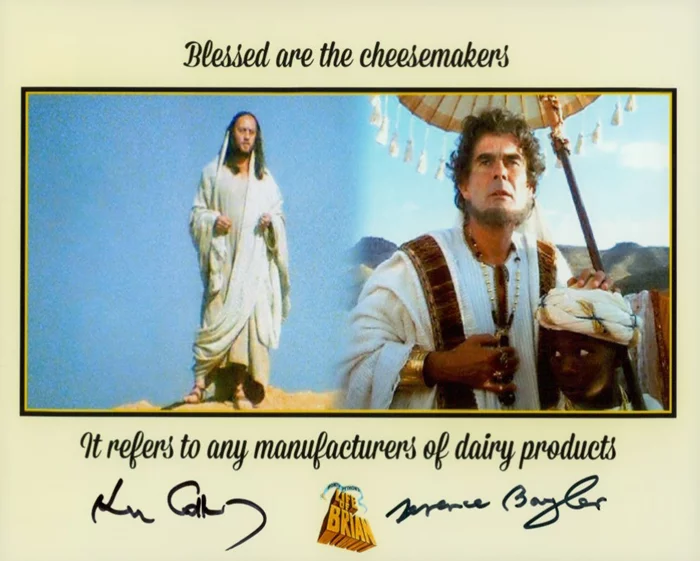Life of Brian autograph