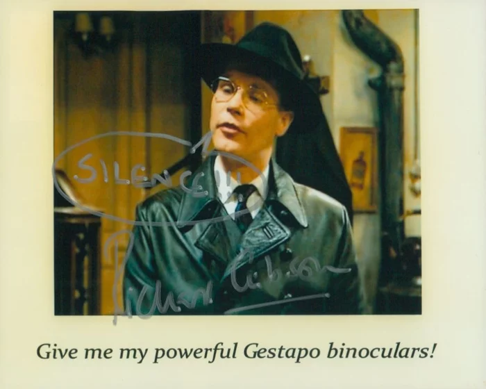 Richard Gibson autograph