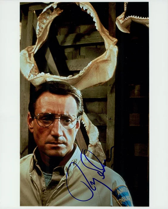Roy Scheider autograph