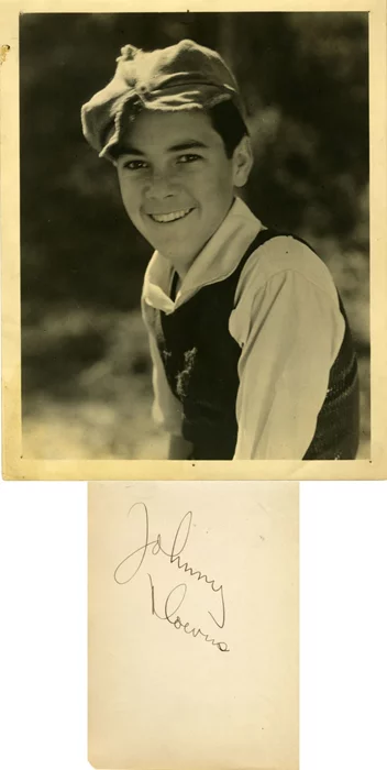 Johnny Downs autograph