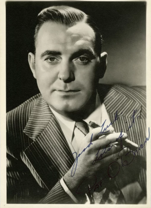 Pat O'Brien autograph