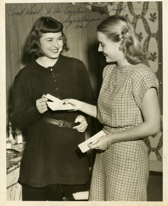 Ingrid Bergman autograph