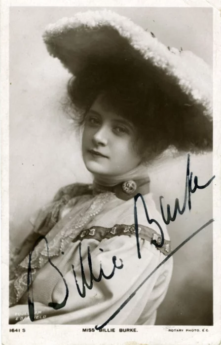Billie Burke autograph