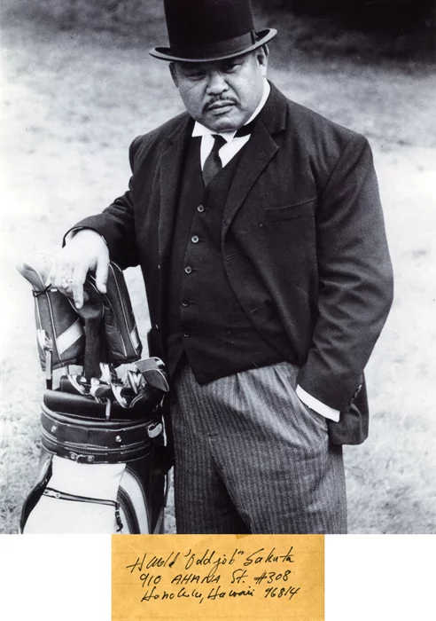 Harold Sakata autograph