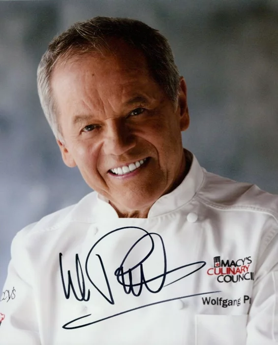 Wolfgang Puck autograph