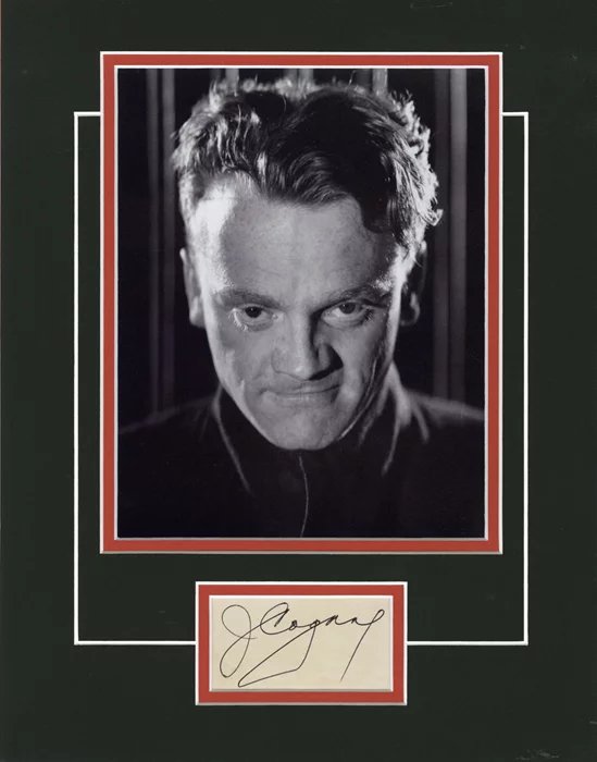 James Cagney autograph