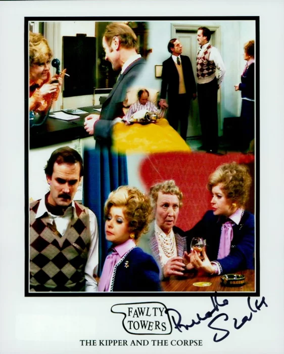 Prunella Scales autograph