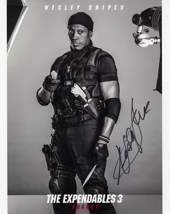 Wesley Snipes autograph