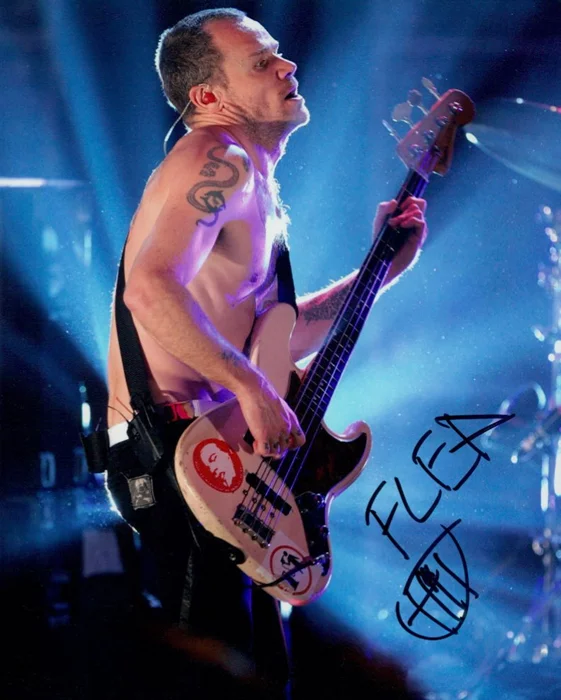 Flea autograph