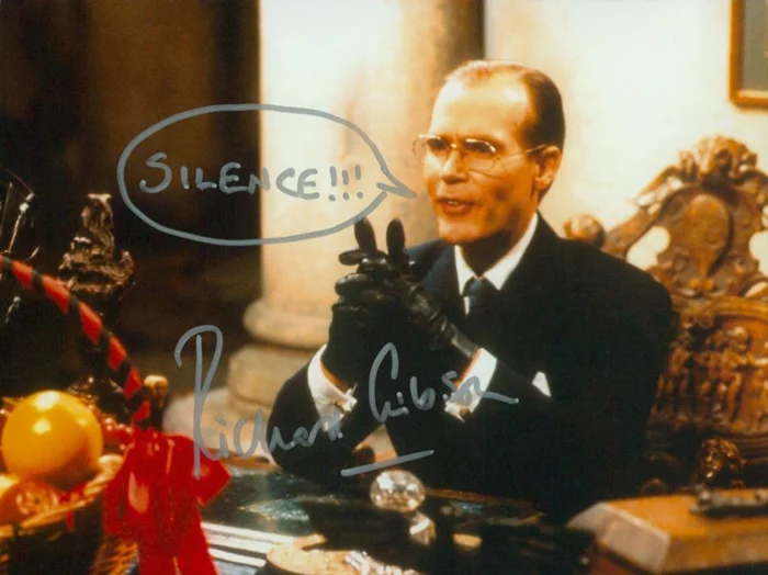 Richard Gibson autograph