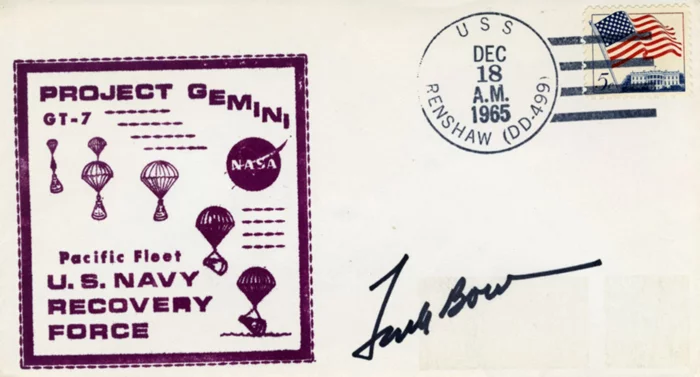 Frank Borman autograph