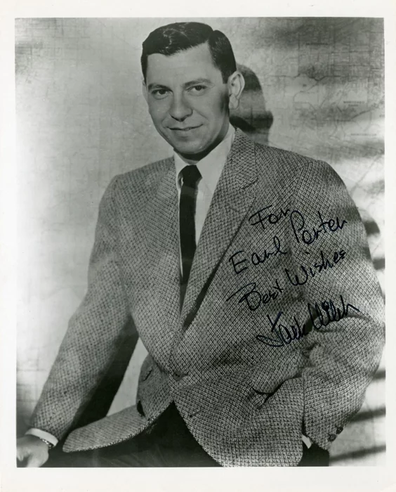 Jack Webb autograph