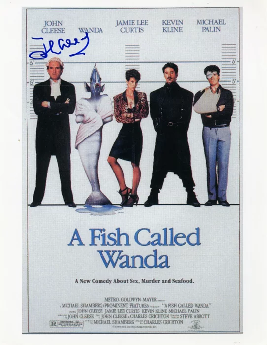 John Cleese autograph